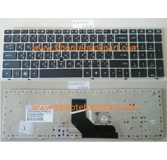 HP Compaq Keyboard คีย์บอร์ด HP 6560B 6565B 6570B 6575B 8560B 8570B   ภาษาไทย/อังกฤษ